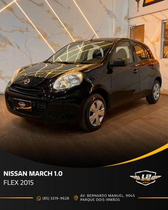 NISSAN MARCH 1.0 S 12V FLEX 4P MANUAL